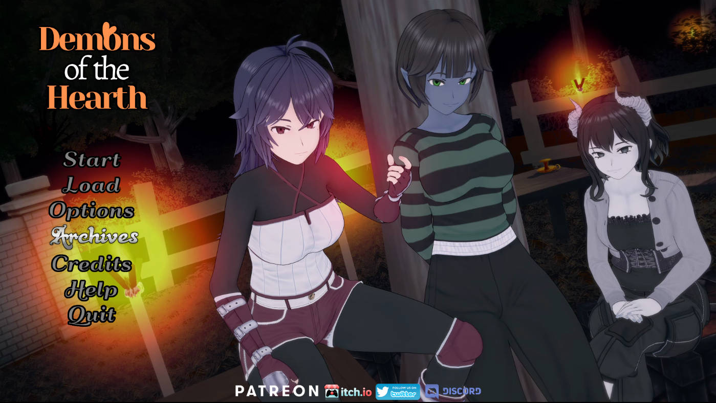 壁炉恶魔 v0.9P3 - 日系SLG 汉化动态 PC 下载 2.4G