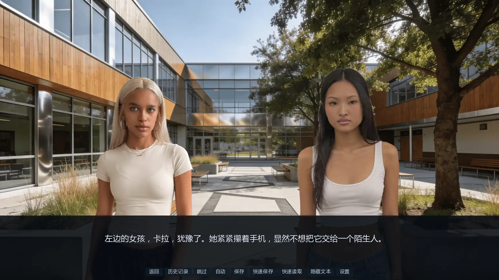 学园暗面 v0.3 AI汉化版 - 欧美SLG 3D 养成 PC安卓下载