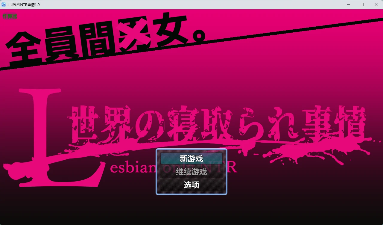 L世界的NTR事情 1.0 AI汉化 扶她 日系RPG（PC+安卓下载）