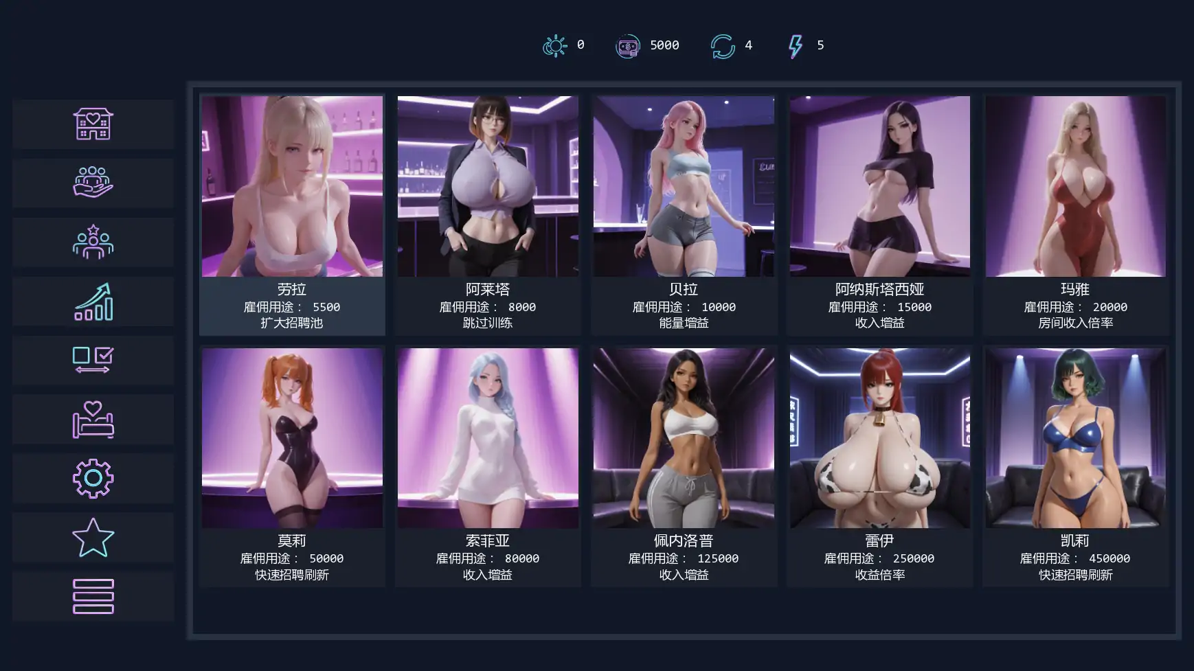 青楼污秽 Update10 AI汉化版 - 欧美SLG模拟经营 PC/安卓 下载