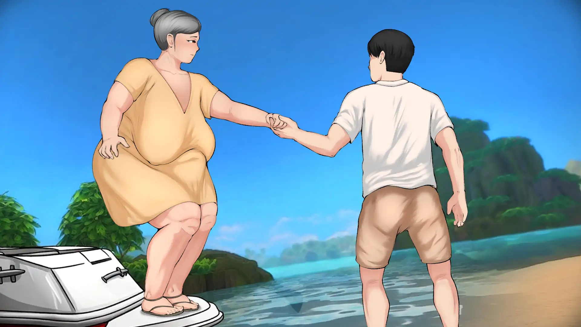 度假村 v0.1.0 日系SLG 熟女题材 AI汉化版|PC/安卓 下载