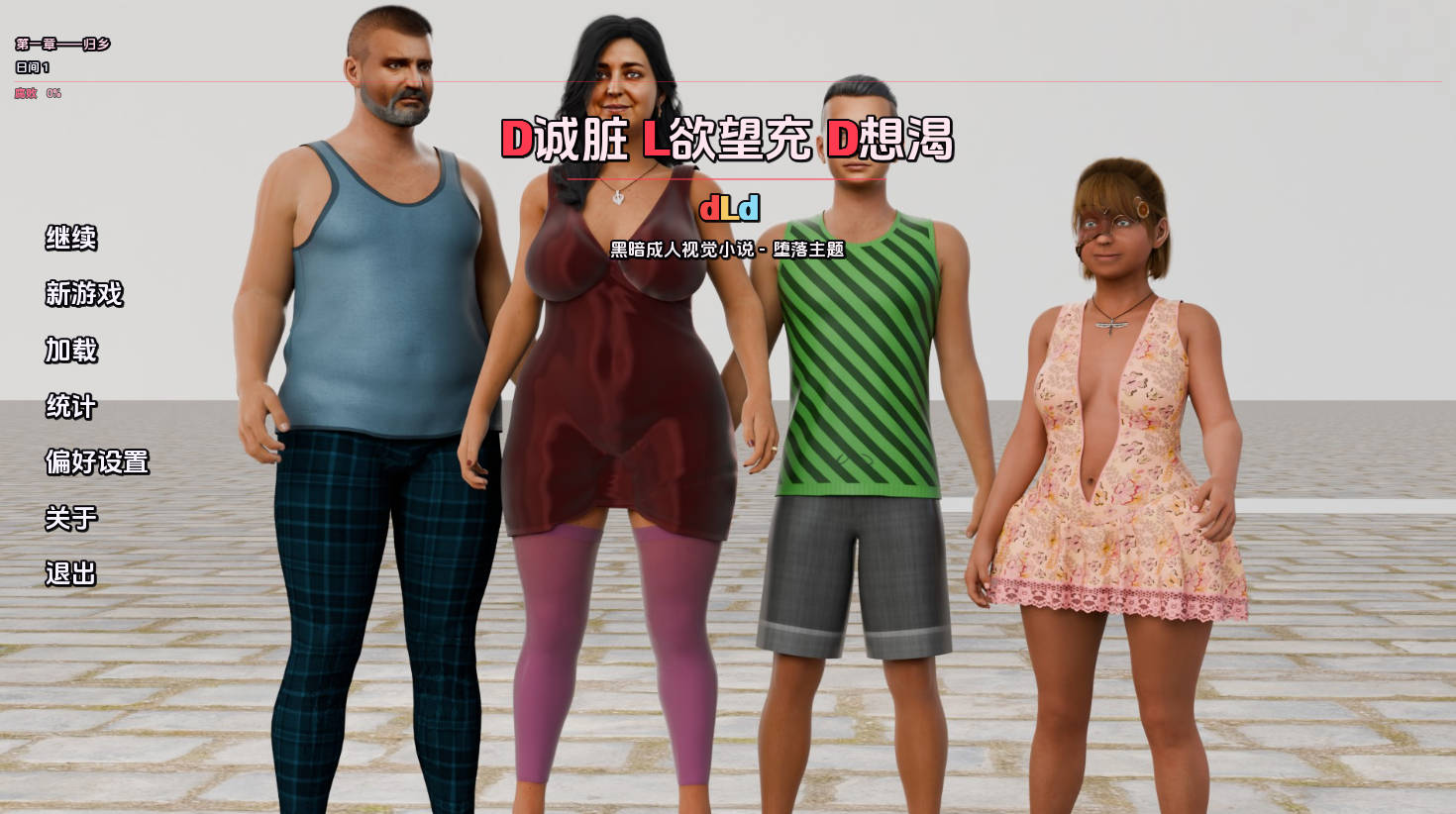 肮脏的欲望 v0.1.0-alpha - 欧美SLG 汉化 AI动态 PC/安卓