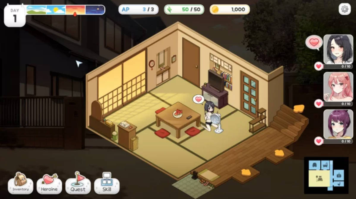 稻荷Inari Ver1.5.12 - 中文动态SLG PC下载(2G)