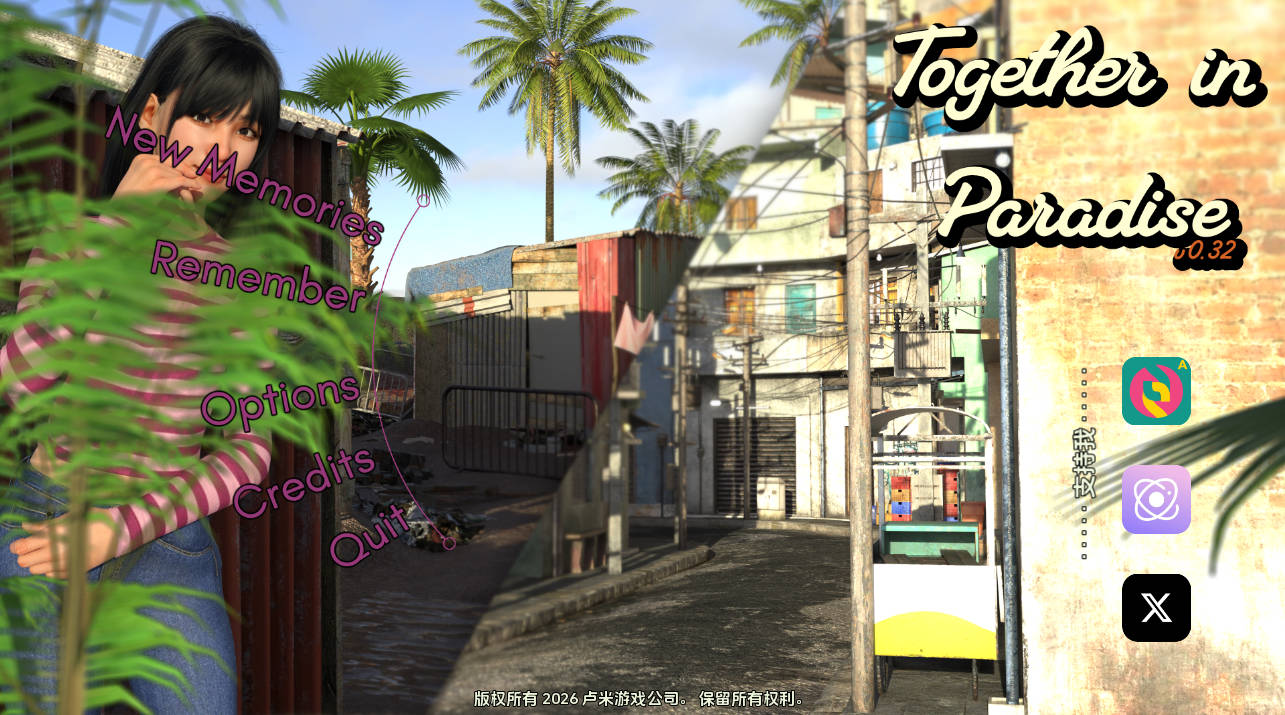 同在天堂 v0.32f AI版 Together in Paradise - 欧美SLG汉化下载