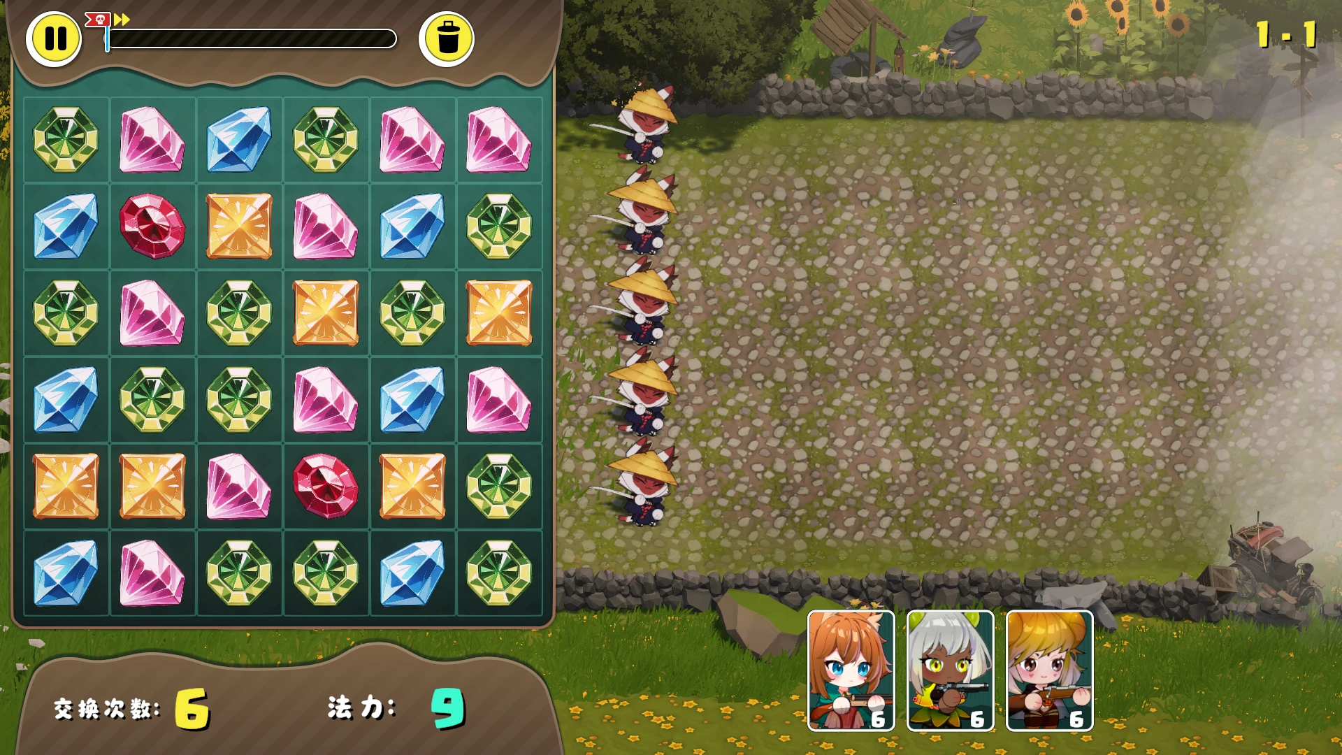 后宫大战僵尸 官方中文版 - 日系SLG＋消消乐 PC版 下载