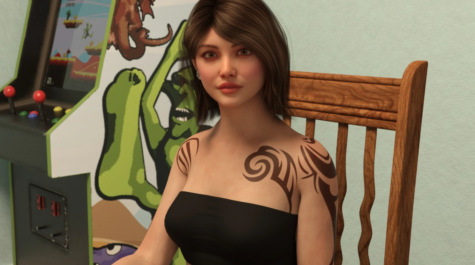 科克尔茅斯村 v0.7 AI汉化版 下载 - 欧美女同SLG（PC/安卓）