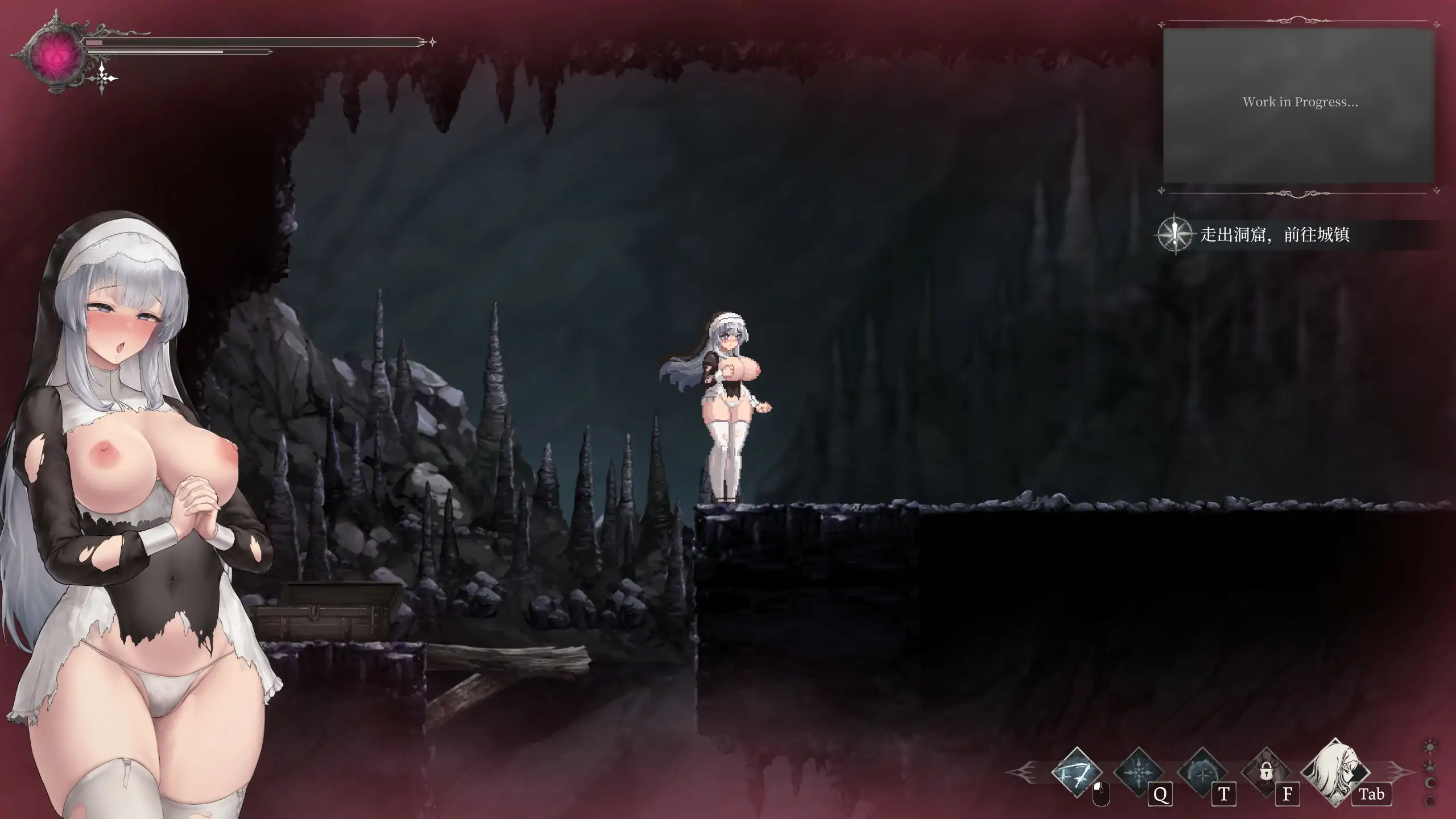 银肉圣女 V0.2.0 官中下载 - 日系ACT 异种成人游戏 PC