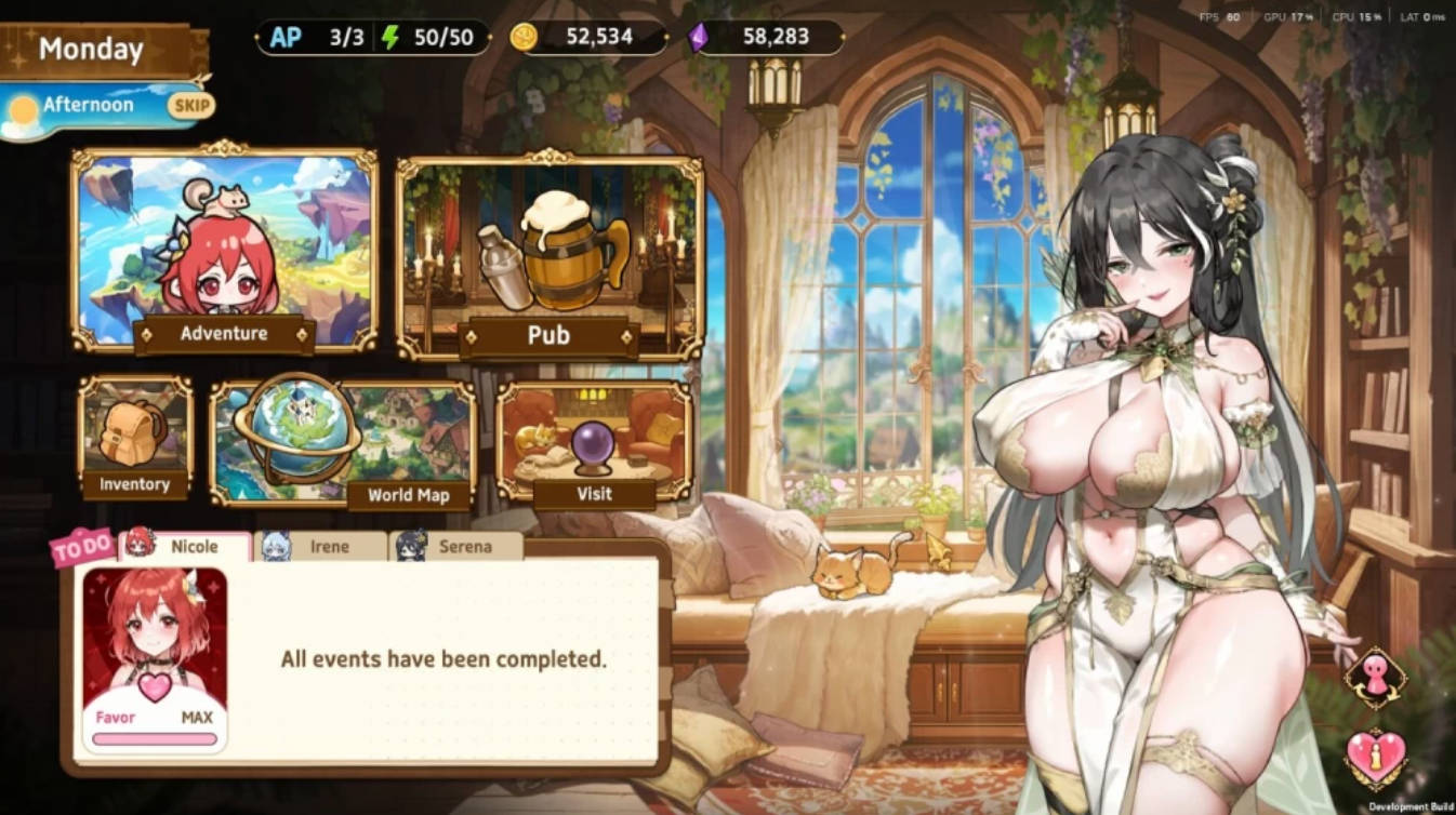 重生酒馆 v1.2.0 PC汉化下载｜模拟经营SLG 后宫 存档